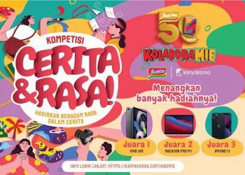 KaryaKarsa bersama Indomie Hidupkan Inspirasi melalui Kompetisi Cerita dan Rasa