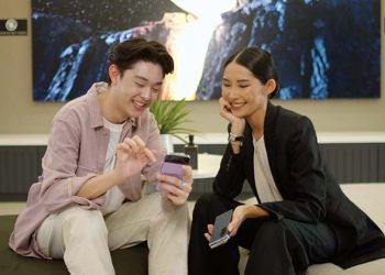 Gegara Ini Doank, Nicoline Patricia dan Gabriel Prince Kompak Ganti Smartphone