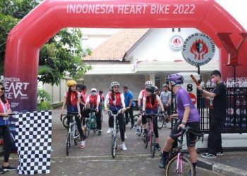 Yayasan Jantung Indonesia Gelar Indonesia Heart Bike 2022