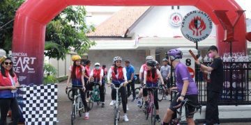 Yayasan Jantung Indonesia Gelar Indonesia Heart Bike 2022