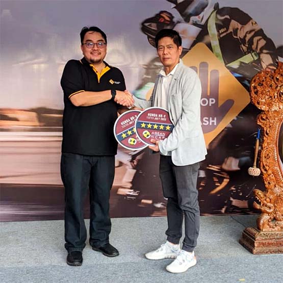 Honda Terima Penghargaan Rating Tingkat Keselamatan Tertinggi dari Asean NCAP
