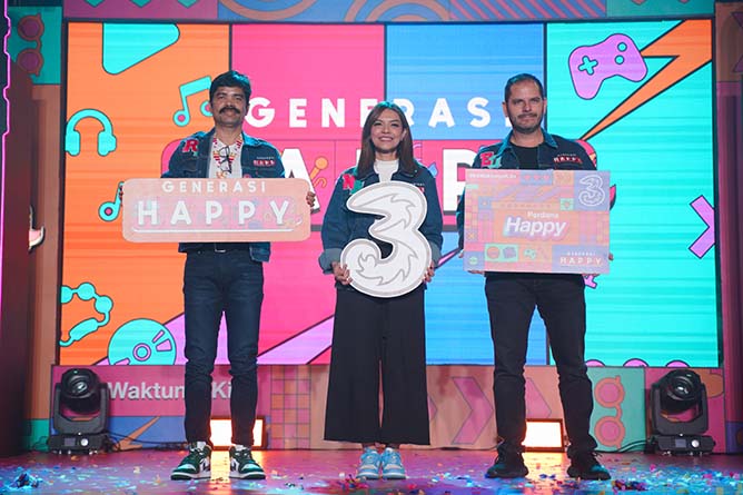 Ajak Gen Z Untuk Positif dan Kreatif di Dunia Digital, Tri Luncurkan Program ‘Generasi Happy’