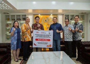 ASM Bayar Klaim Hole in One Event Tournament Automotive Friendship Golf Gathering 2022 Senilai Rp 521.550.000,-
