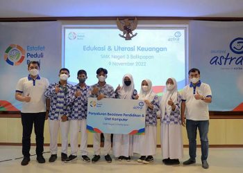 Dongkrak Literasi Keuangan Generasi Muda di Balikpapan, Asuransi Astra Teruskan Aspirasi Estafet Peduli Bumi