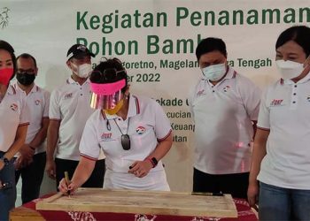 Peringati Dua Dekade Pencegahan Pencucian Uang dan Pendanaan Terorisme, Danamon Tanam Pohon Bambu di Magelang