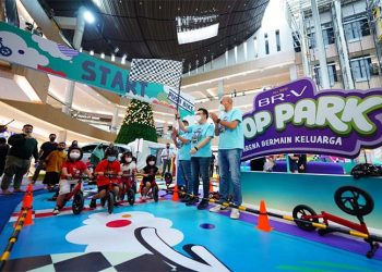 Honda Gelar Permainan Keluarga BR-V Pop Park dengan Konsep Baru di Surabaya