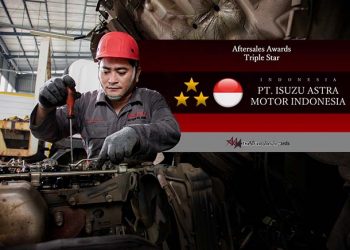 Isuzu Indonesia Raih Gelar Triple Star pada Aftersales Award Tingkat Dunia