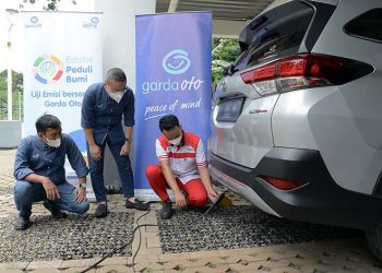 Jaga Kualitas Udara di Jakarta, Garda Oto Gelar Uji Emisi dalam Rangkaian Estafet Peduli Bumi Asuransi Astra