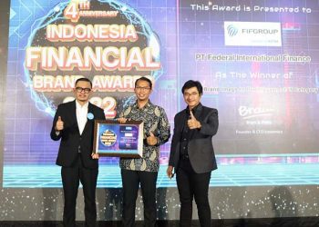 FIFGROUP Sabet Top 20 Financial Services Executives dan Best Brand Awareness 2022