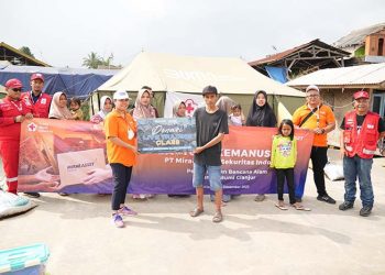 Mirae Asset Salurkan 250 Paket Bantuan untuk Korban Gempa Bumi Cianjur