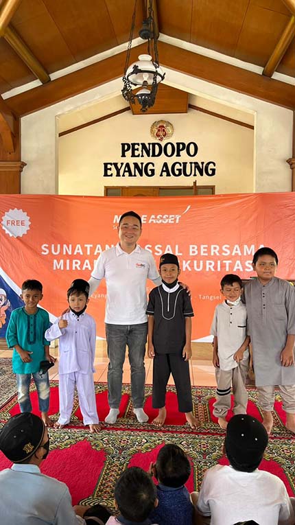 Mirae Asset Gelar CSR Serentak di 5 Cabang untuk Bantu Masyarakat Sekitar