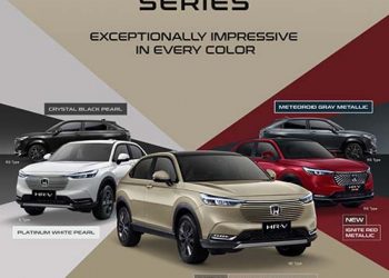 Honda Siapkan Seri Warna Monochrome Sand Khaki Pearl Dan Ignite Red Metallic Untuk All New Honda HR-V