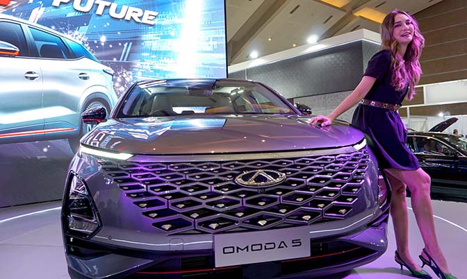 Desainnya Yang Macho Menjadikan Luna Maya Langsung Beli Chery OMODA 5