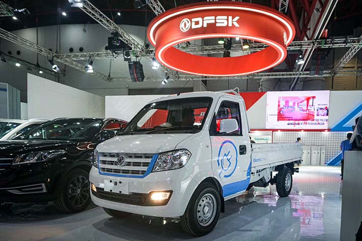 DFSK Pamerkan EC31 Pick Up Berbasis Listrik di IIMS 2023