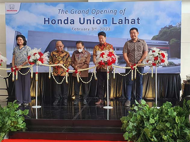 Honda Resmikan Dealer Pertama di Kabupaten Lahat Melalui Honda Union Lahat