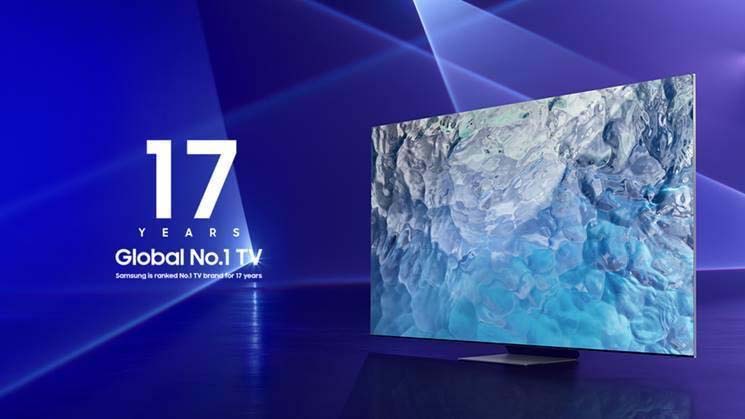 Selama 17 Tahun Berturut-turut Samsung Merajai Pasar TV Global