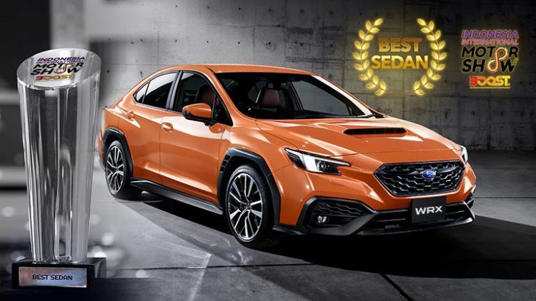 The All-new Subaru WRX Raih Dua Penghargaan di Ajang IIMS 2023