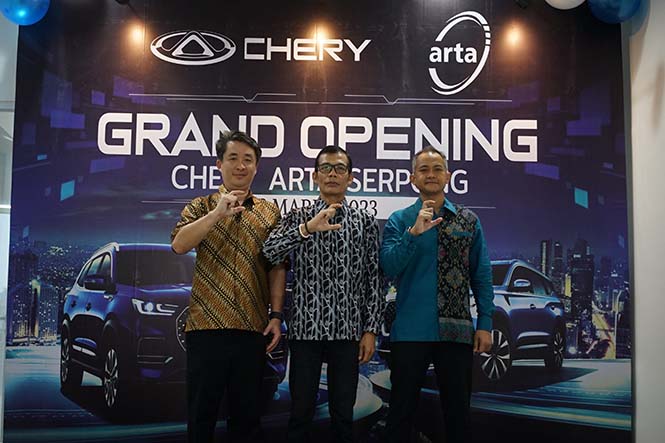Sasar Masyarakat Serpong dan Sekitarnya, Chery Arta Serpong Resmi Beroperasi Dilengkapi Fasilitas 3S