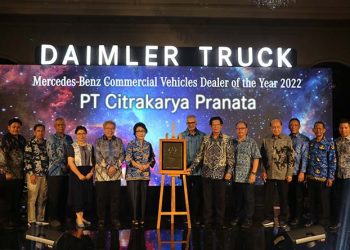 PT Citra Karya Pranata Dinobatkan sebagai Mercedes-Benz Truck dan Bus Dealer of the Year 2022