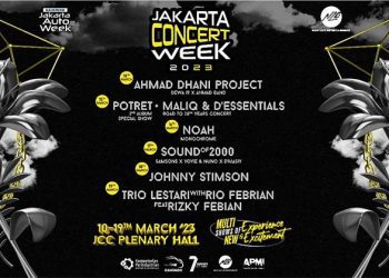 Tonton #GueHadirDiJCW – Konser Musik Pertama Kali di Indonesia dengan Spesial Treatment di Plenary Hall JCC Tanggal 10 – 19 Maret 2023