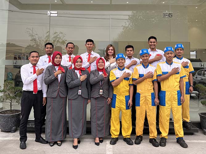 Lima Jaringan Dealer Resmi Baru Honda di Pulau Sumatera Serentak Diresmikan