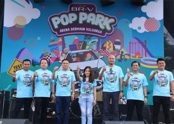 Rangkaian Keseruan All New BR-V Pop Park Ditutup di Kota Makassar