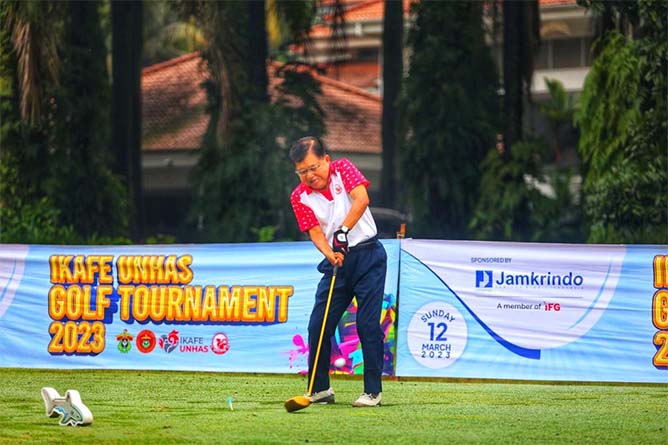 Berlimpah Pemenang, Peserta Turnament Golf Apresiasi Ikafe Unhas