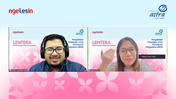 Asuransi Astra Bersama ngeLESin Berikan Literasi Keuangan untuk Perempuan Pelaku UMKM