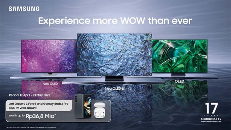 Mulai Early Order, Samsung Luncurkan jajaran TV Premium Tahun 2023 yang Semakin WOW