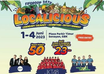50 Kuliner Legendaris & 3 Pengisi Acara Ternama Ramaikan HUT ke-34 FIFGROUP di Plaza Parkir Timur Senayan, GBK
