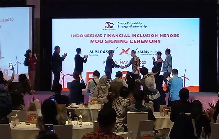 Mirae Asset Gandeng Kalbis Institute untuk Inklusi Keuangan dan Investasi di Pasar Modal