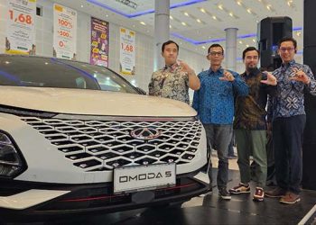 IIMS Surabaya 2023, Chery Tampilkan OMODA 5 SUV Crossover Premium Bergaya Futuristik