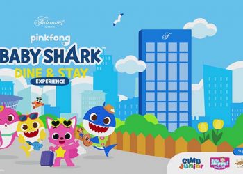 Fairmont Jakarta Hadirkan Café dan Staycation Bertema Pinkfong Baby Shark