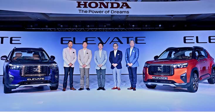 Pertama Kali di Dunia, Honda Luncurkan Produk Mid-Size SUV Terbaru Honda Elevate di India