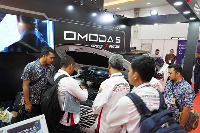 Chery Menawarkan Inovasi Teknologi Otomotif Premium pada GPFE 2023