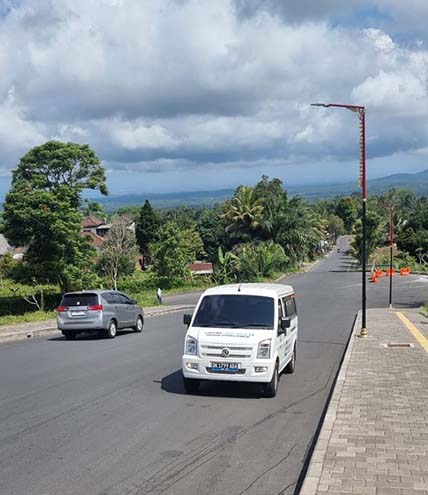 Dukung Sektor Pariwisata Berkelanjutan, Dinas Perhubungan Bali Lakukan Uji Coba DFSK Gelora E
