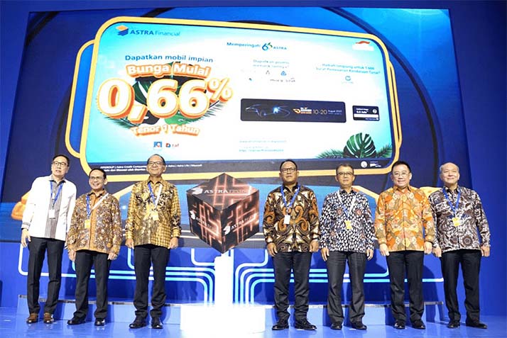 Booth Astra Financial Resmi Dibuka Hadirkan Solusi Layanan Keuangan di GIIAS 2023