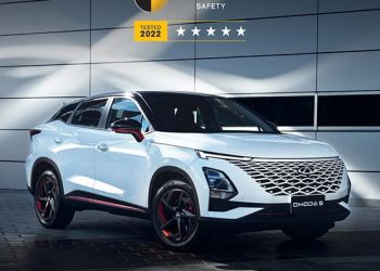 Chery OMODA 5  Raih ANCAP Bintang Lima