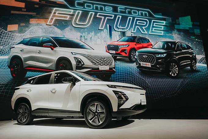 Kendaraan Listrik Chery OMODA 5 EV Catat Pemesanan untuk 100 Unit Selama GIIAS 2023