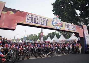 7.000 Peserta Ikuti Fun Bike Indomaret 2023 di Jakarta