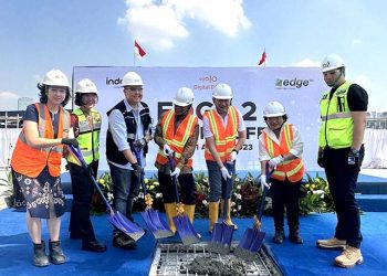 EDGE DC Gelar Seremoni Topping Off EDGE2 Data Center Operasional Terbesar di Pusat Kota Jakarta
