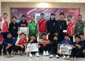 Tim Hellcard Raih Juara Pertama di Ajang Free Fire Dandim 0602/Serang Cup