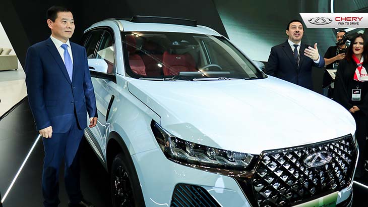 Chery Auto Perkenalkan Arsitektur QPower dan Kendaraan Hybrid Plug-in Terbaru di GIMS 2023