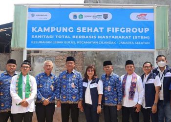 FIFGROUP Resmikan Kampung Sehat STBM di Lebak Bulus, Jakarta