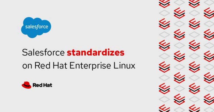 Salesforce Lakukan Standardisasi Infrastruktur Hybrid Cloud Global di Red Hat Enterprise Linux