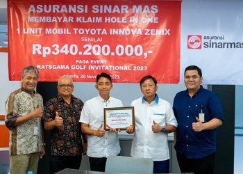 ASM kembali Bayar Klaim Hole in One Senilai Rp 340.200.000,- pada Event Katsgama Golf Invitational 2023