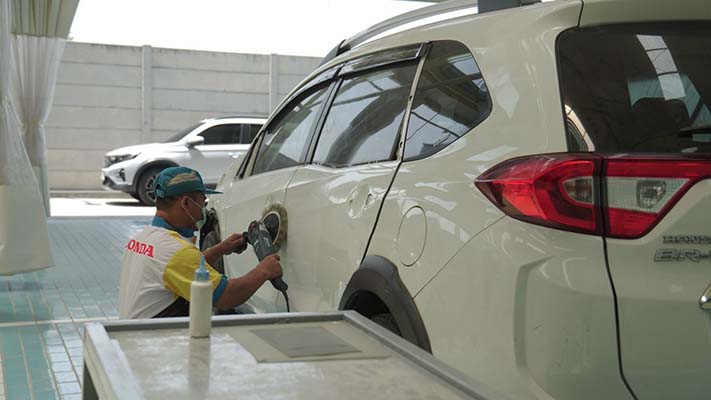 Honda Perluas Layanan Purnajual Fasilitas Bodi dan Cat di Kota Semarang