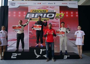 Rio SB Sabet Juara Umum Ajang Balap OMR Honda City Hatchback RS Speed Challenge