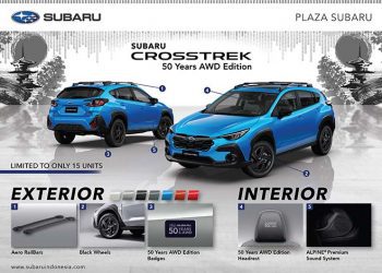 Peluncuran Subaru Crosstrek 50 Years AWD Edition dan Subaru Outback pada Subaru DriveFest Surabaya