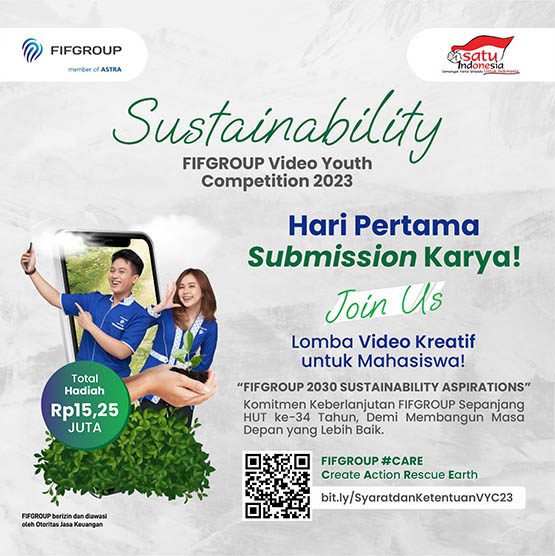 FIFGROUP Kembali Gelar Video Youth Competition 2023 bagi Mahasiswa Aktif